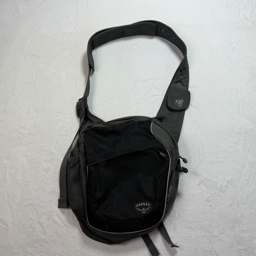 Osprey Warp Sling Bag Shoulder Backpack Black OS